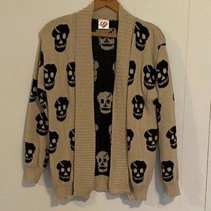 Gazelle Skull Cardigan